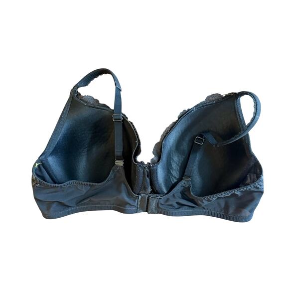 VS floral lace & mesh push up bra black Convertible Straps For Extra Support 38C - Picture 5 of 8